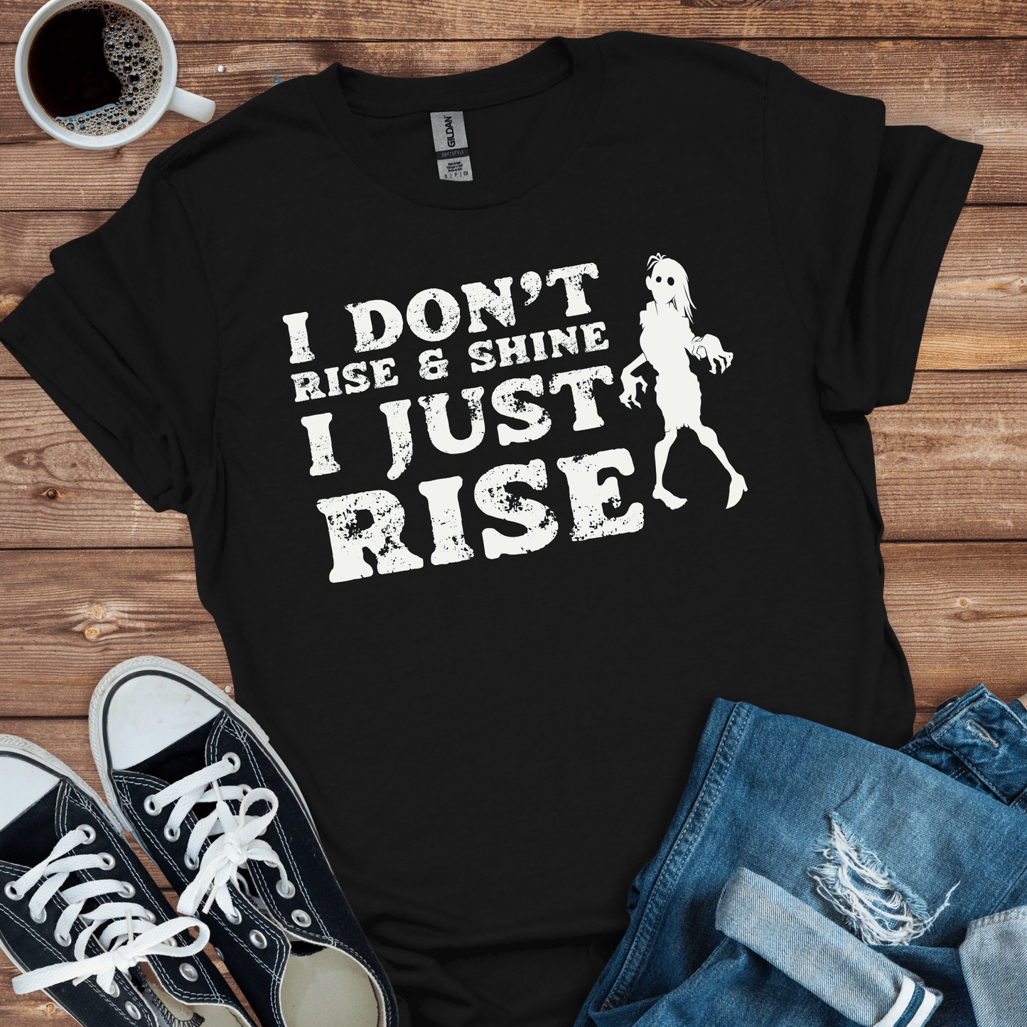 I Don't Rise & Shine T-Shirt