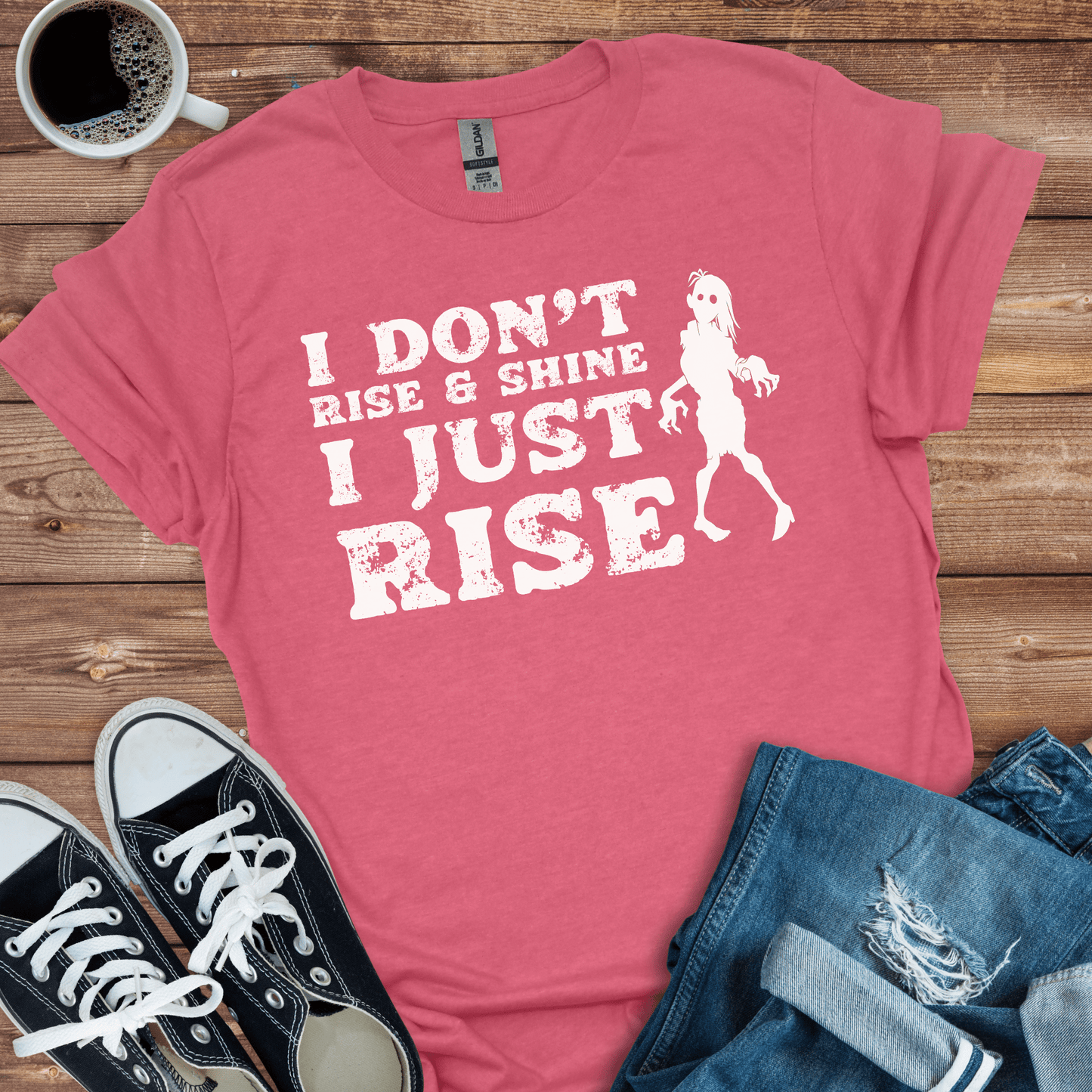 I Don't Rise & Shine T-Shirt