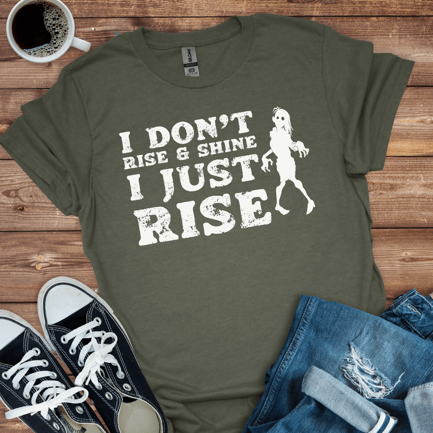 I Don't Rise & Shine T-Shirt