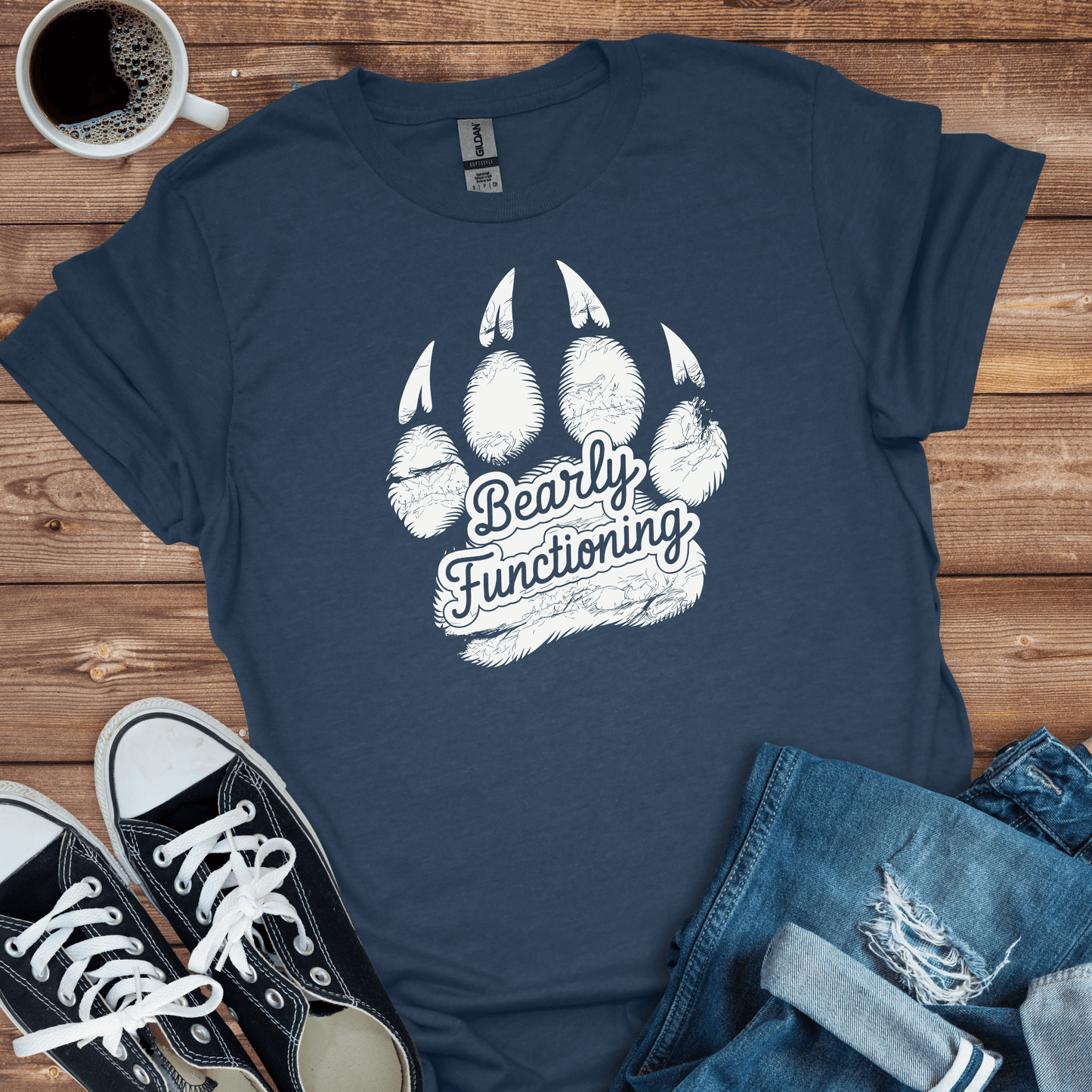 Bearly Functioning T-Shirt